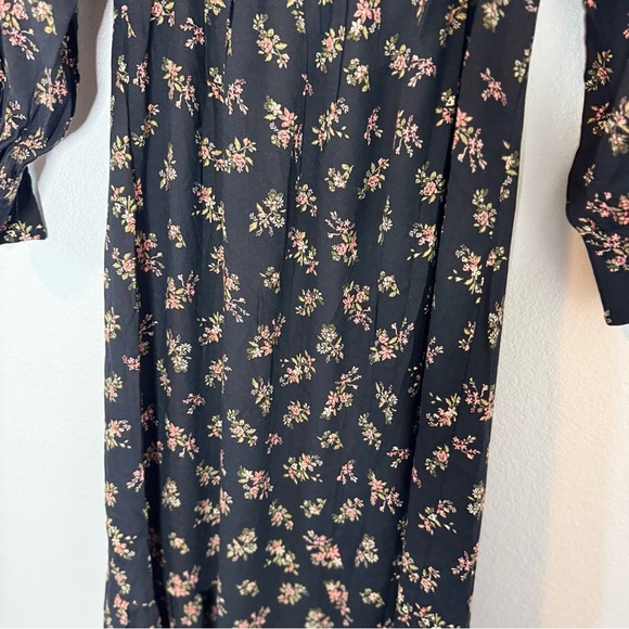 New AFRM Floral Long Sleeve Maxi Dress S - Picture 16 of 16